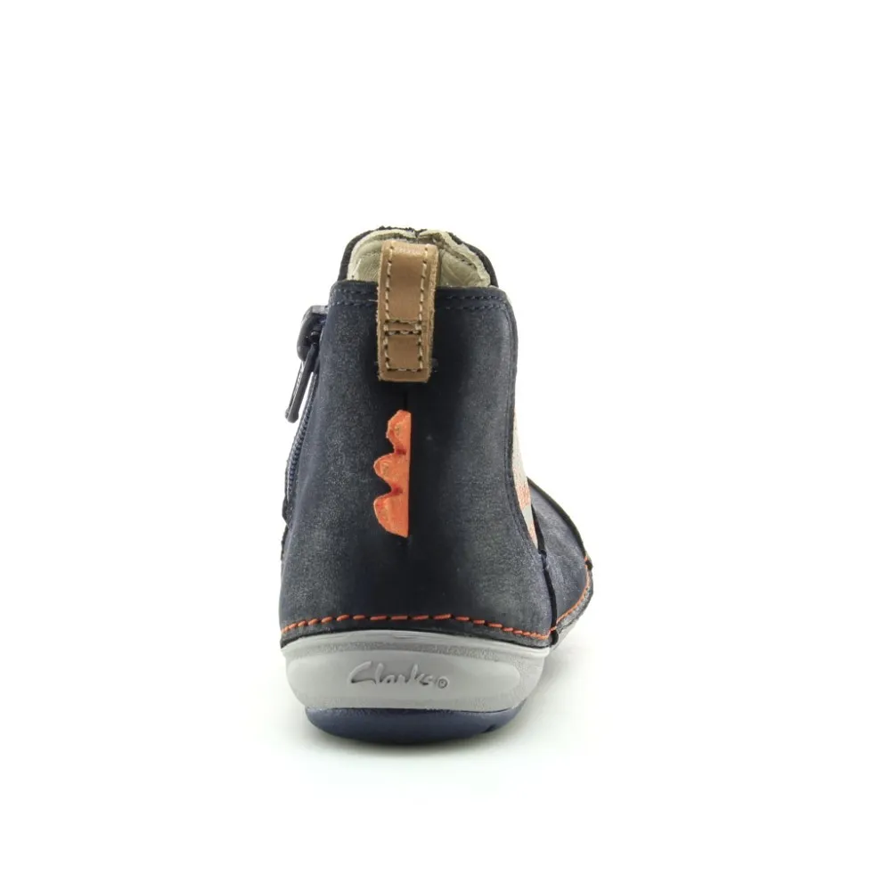 Zapatos bebé Clarks Softly Cub Azul