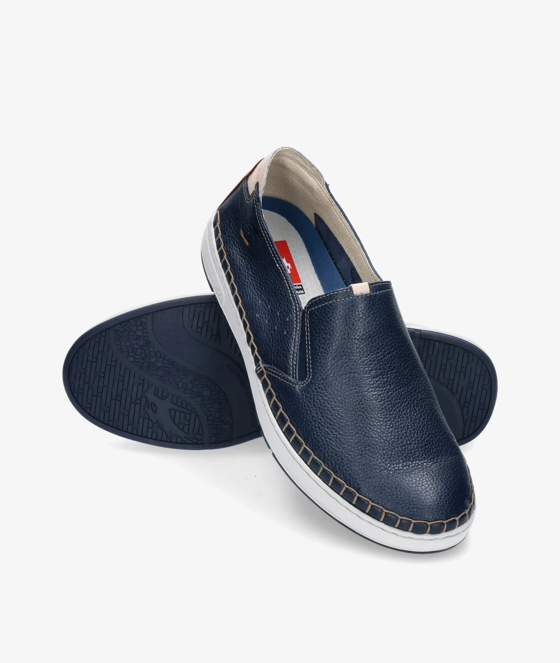 Zapatos casual Fluchos F1714 en azul marino