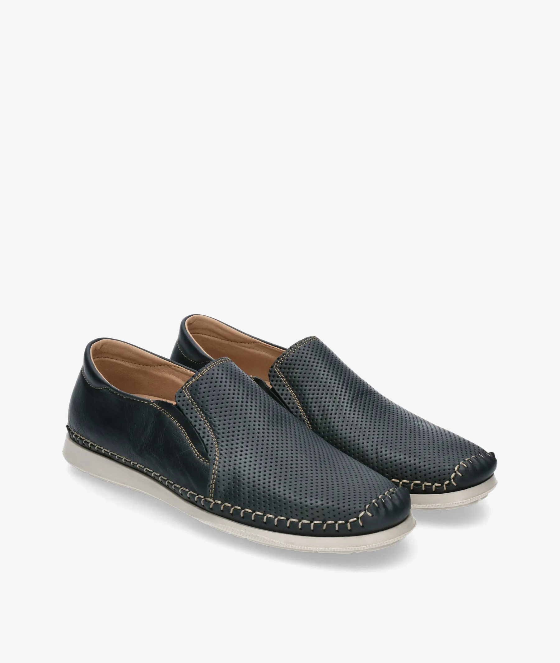 Zapatos casual Traveris 43073 en azul marino