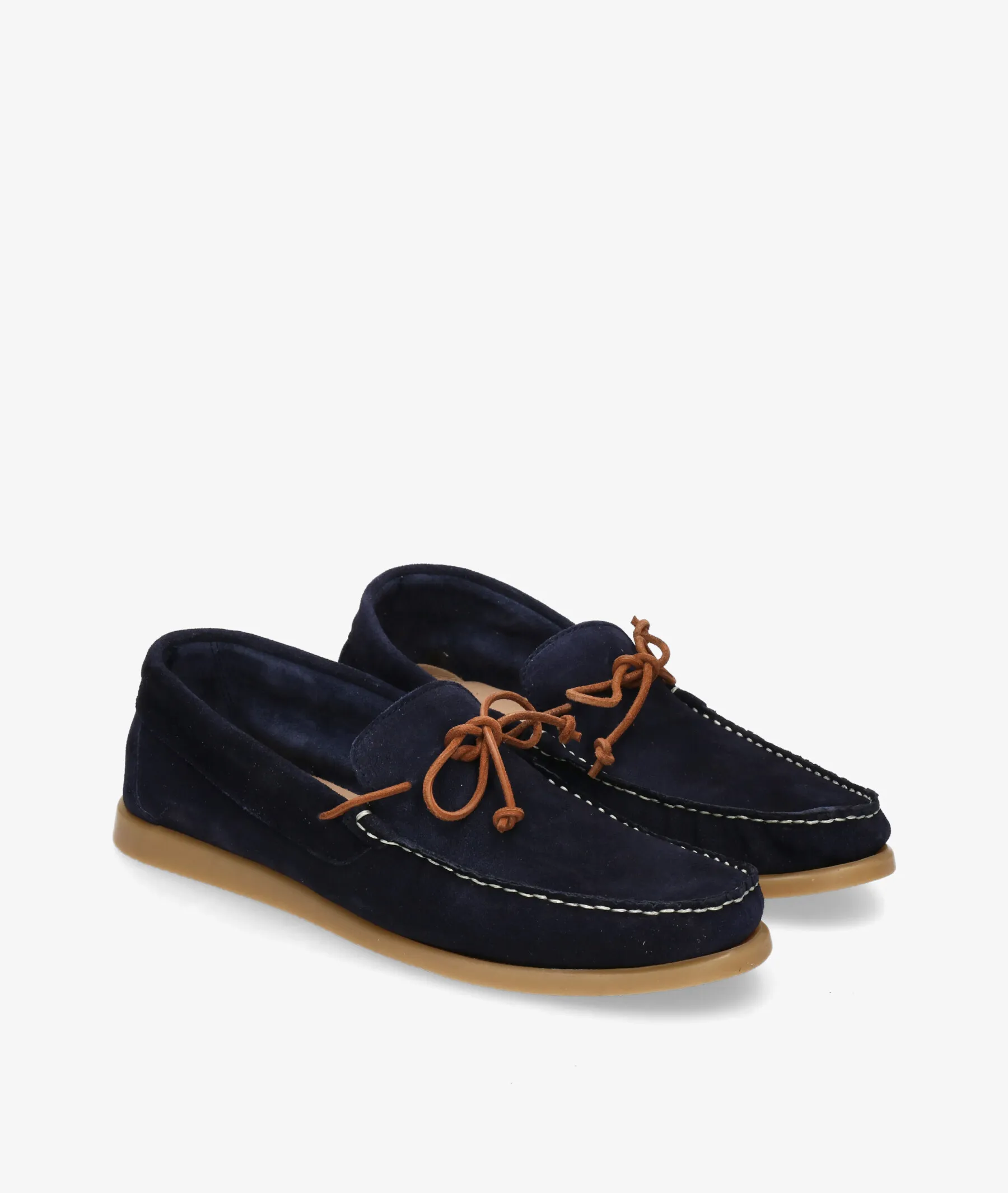 Zapatos casual Traveris 84384 en serraje azul