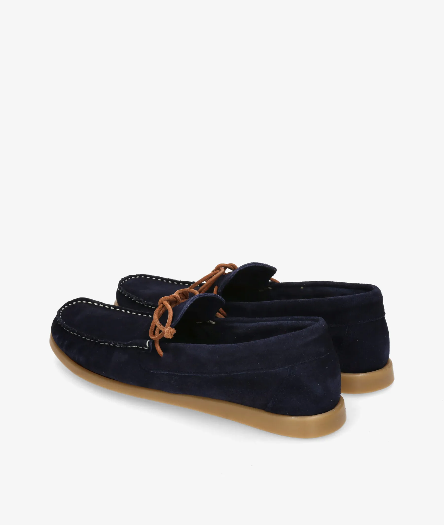 Zapatos casual Traveris 84384 en serraje azul