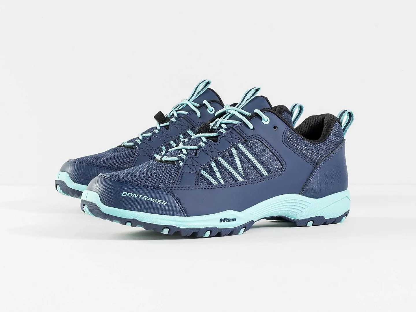 Zapatos Ciclismo MTB Mujer Bontrager SSR Azul