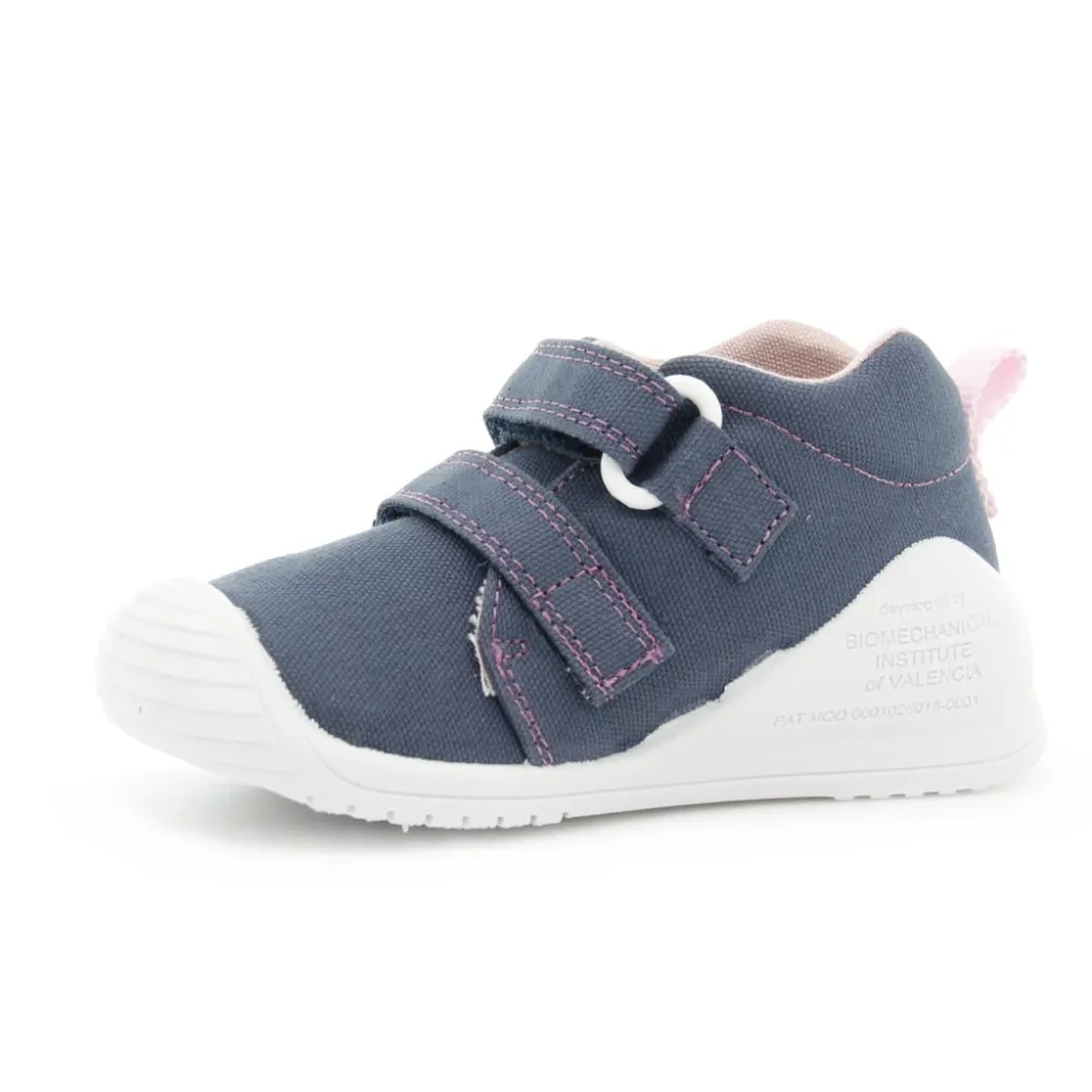 ZAPATOS DE BEBé BIOMECANICS 202201A AZULROSA