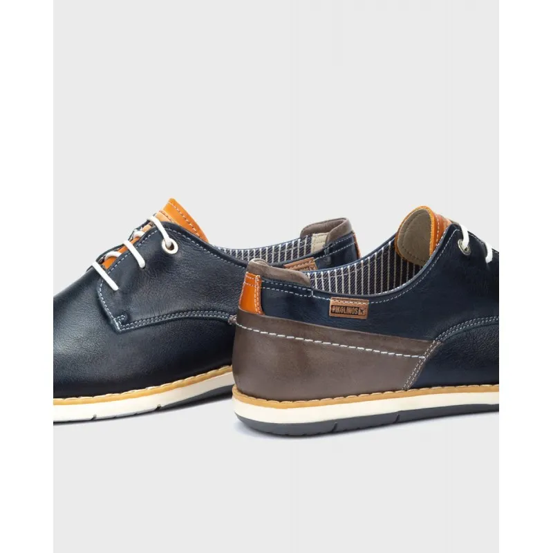 Zapatos de Cordones Pikolinos JUCAR M4E azul