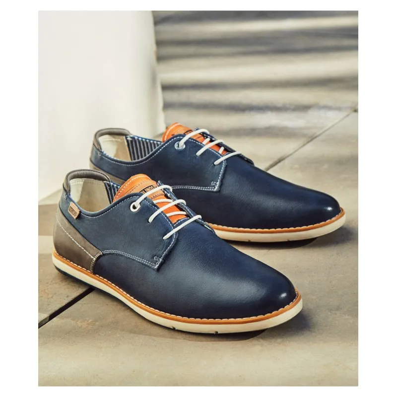 Zapatos de Cordones Pikolinos JUCAR M4E azul