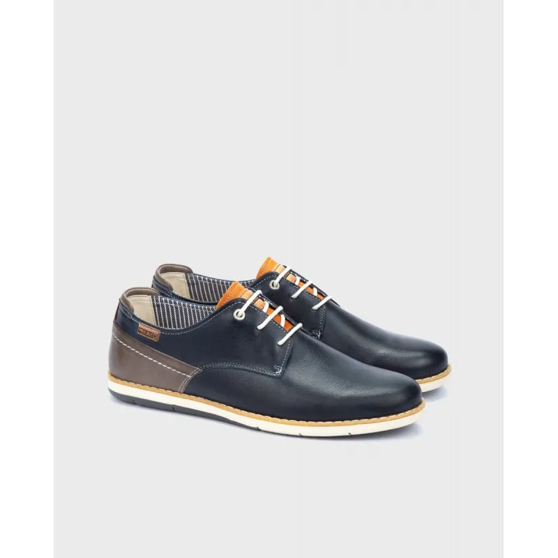 Zapatos de Cordones Pikolinos JUCAR M4E azul