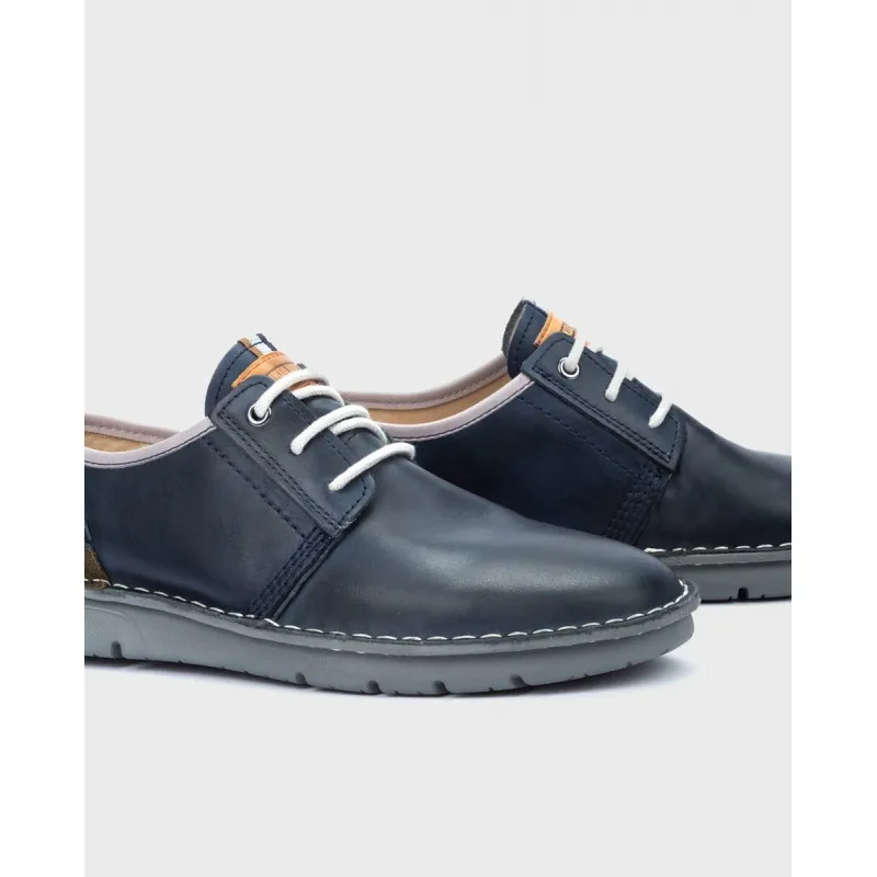 Zapatos de Cordones Pikolinos RIVAS M3T azul