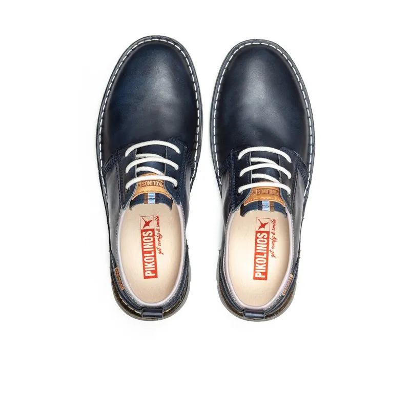 Zapatos de Cordones Pikolinos RIVAS M3T azul