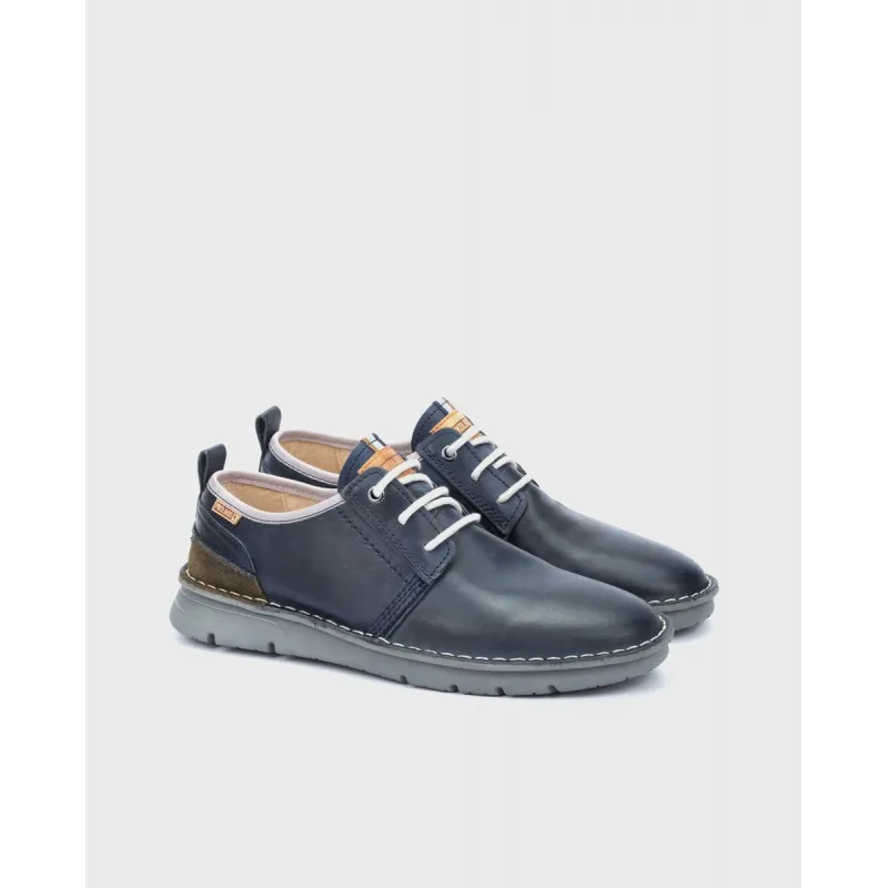 Zapatos de Cordones Pikolinos RIVAS M3T azul