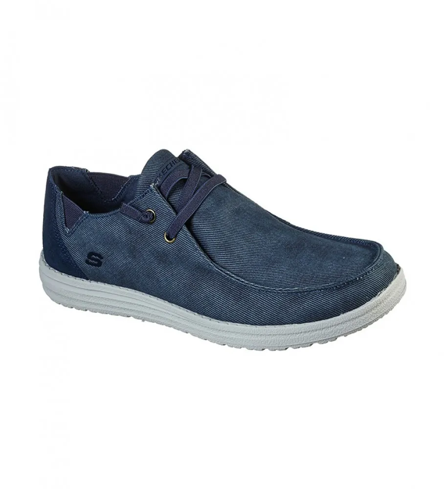 Zapatos Melson Raymon azul con Memory Foam