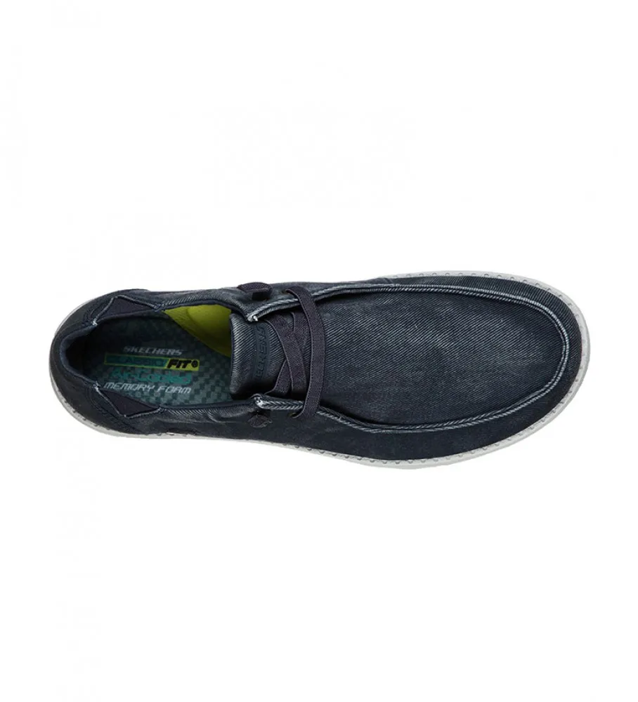 Zapatos Melson Raymon azul con Memory Foam