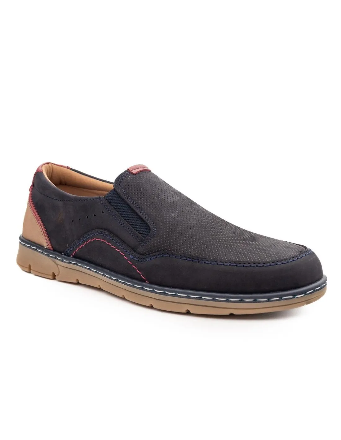ZAPATOS MOCASINES HOMBRE LUISETTI 23333 AZUL MARINO