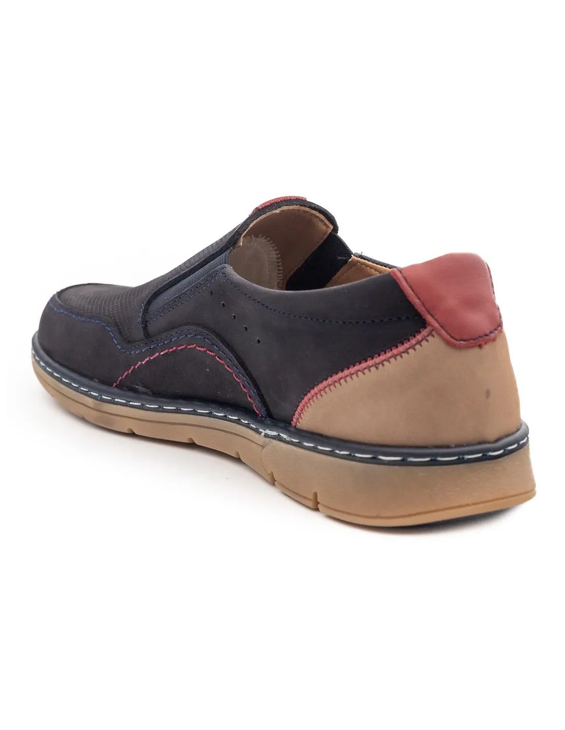 ZAPATOS MOCASINES HOMBRE LUISETTI 23333 AZUL MARINO