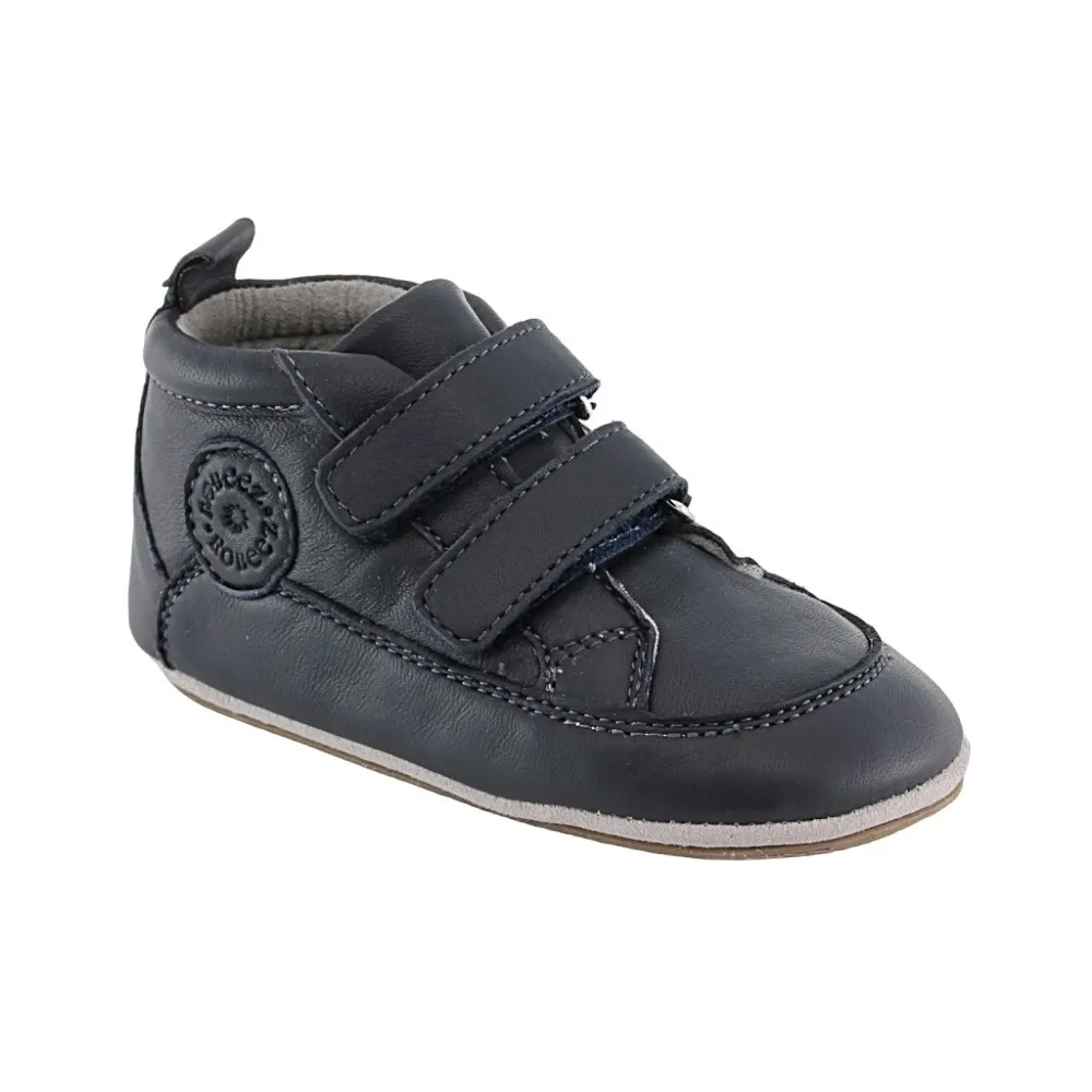 Zapatos respetuosos abotinados Robeez RobyCrath Azul