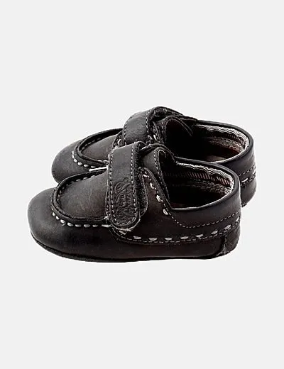 Zara Zapato azul velcro